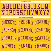 Men's Custom Gold Maroon-White Authentic Throwback Basketball Jersey - Image 4